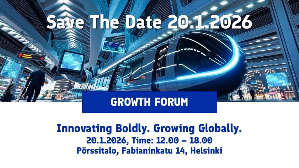 Growth Forum 20.1.2026 –Innovating Boldly. Growing Globally