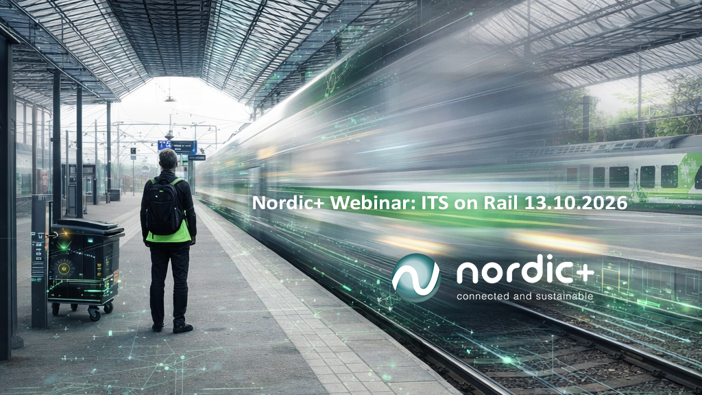 Nordic+ Webinar: ITS on Rail 13.10.2026